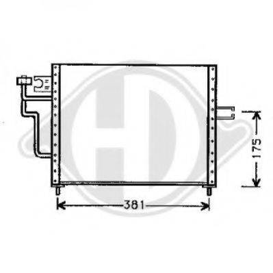 DIEDERICHS 8580520 Конденсатор, кондиціонер