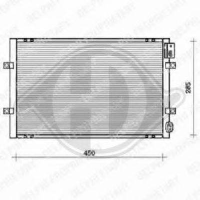 DIEDERICHS 8704001 Конденсатор, кондиціонер