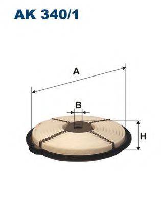 FILTRON AK3401 Повітряний фільтр