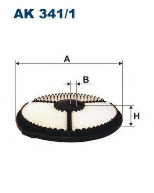 FILTRON AK3411 Повітряний фільтр