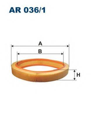 FILTRON AR0361 Повітряний фільтр