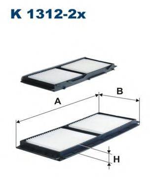 FILTRON K13122X Фільтр, повітря у внутрішньому просторі