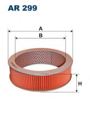 FILTRON AR299 Повітряний фільтр