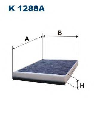 FILTRON K1288A Фільтр, повітря у внутрішньому просторі