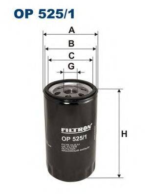 FILTRON OP5251 Масляний фільтр