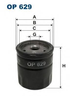 FILTRON OP629 Масляний фільтр