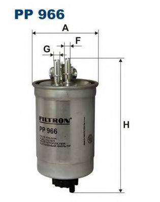 FILTRON PP966 Паливний фільтр