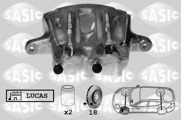 SASIC SCA0062 Гальмівний супорт