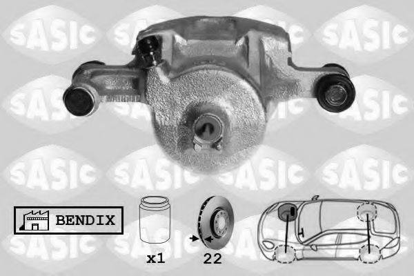 SASIC SCA6121 Гальмівний супорт