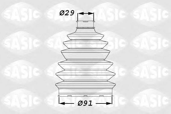 SASIC 1900007 Комплект пильника, приводний вал