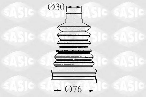 SASIC 2933133 Комплект пильника, приводний вал