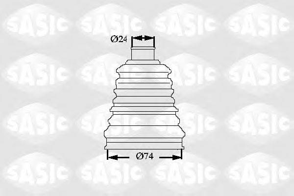 SASIC 2933123 Комплект пильника, приводний вал