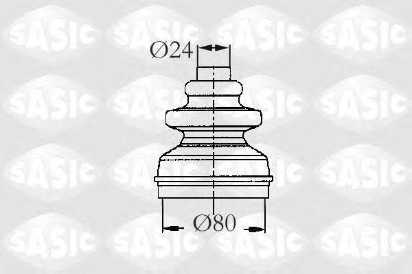 SASIC 2873793 Комплект пильника, приводний вал