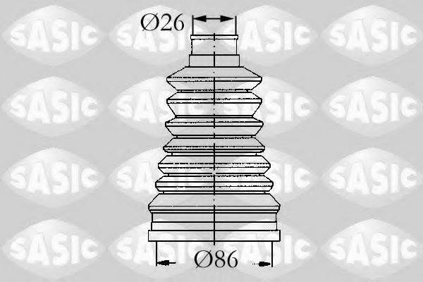 SASIC 4003440 Комплект пильника, приводний вал