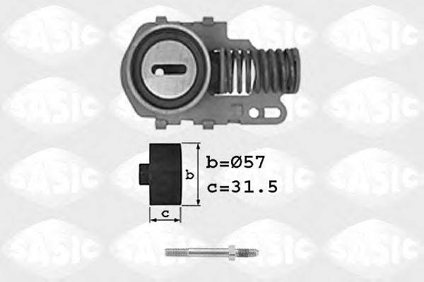 SASIC 1700006 Натяжний ролик, ремінь ГРМ