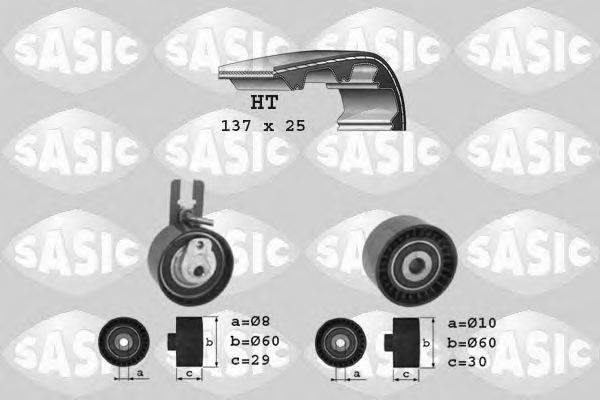 SASIC 1750019 Комплект ременя ГРМ