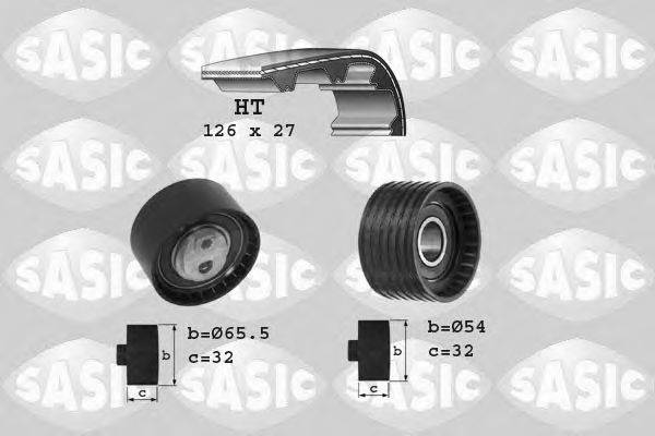 SASIC 1754001 Комплект ременя ГРМ