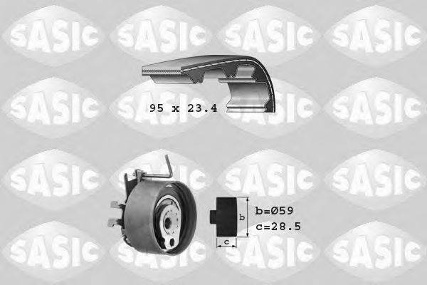 SASIC 1754009 Комплект ременя ГРМ