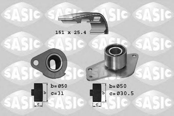 SASIC 1754013 Комплект ременя ГРМ