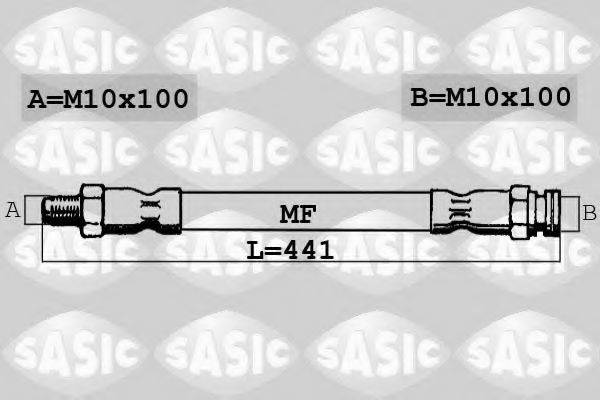 SASIC 6600024 Гальмівний шланг