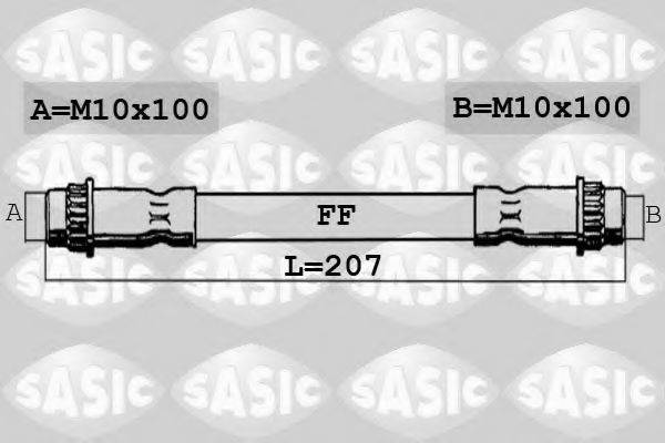 SASIC SBH0171 Гальмівний шланг