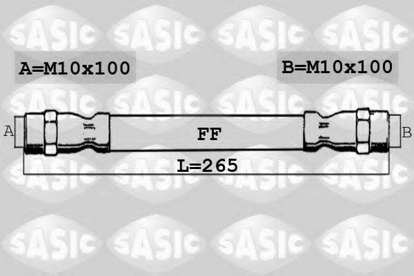 SASIC SBH6274 Гальмівний шланг