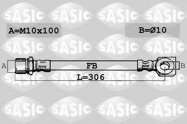 SASIC SBH6367 Гальмівний шланг