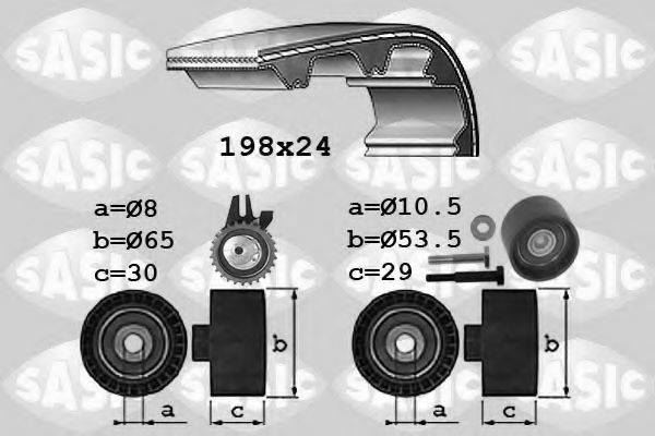 SASIC 1756025 Комплект ременя ГРМ