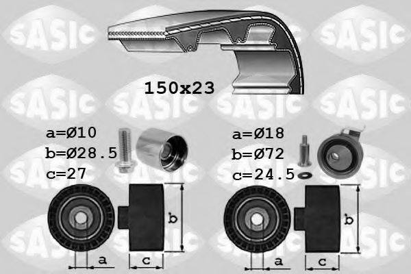 SASIC 1756054 Комплект ременя ГРМ