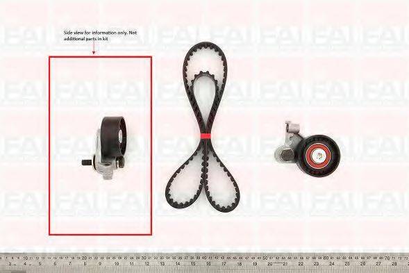 FAI AUTOPARTS TBK105 Комплект ременя ГРМ