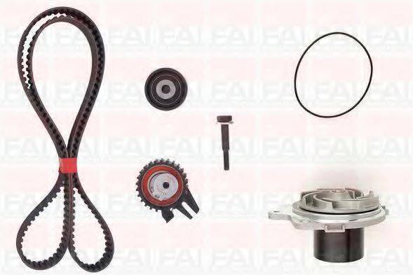 FAI AUTOPARTS TBK2246228 Водяний насос + комплект зубчастого ременя