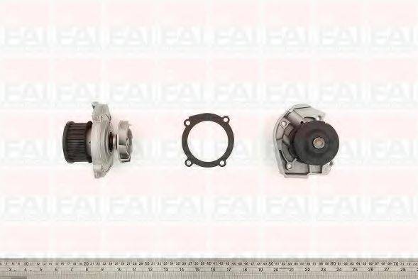 FAI AUTOPARTS WP6296 Водяний насос