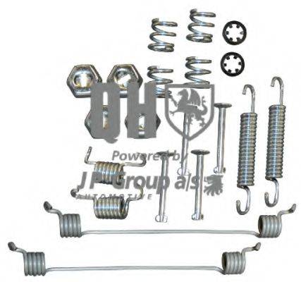 JP GROUP 4163950319 Комплектуючі, гальмівна колодка