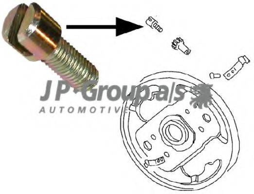 JP GROUP 8163850406 Реулюючий болт, гальмівна система