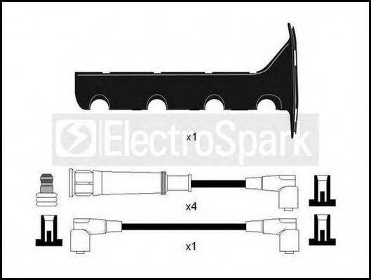 STANDARD OEK159T Комплект дротів запалювання