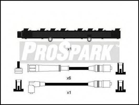 STANDARD OES224T Комплект дротів запалювання