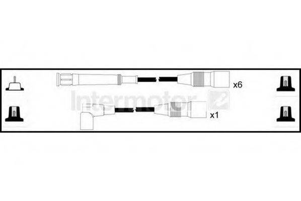 STANDARD 73498 Комплект дротів запалювання