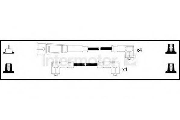 STANDARD 73838 Комплект дротів запалювання