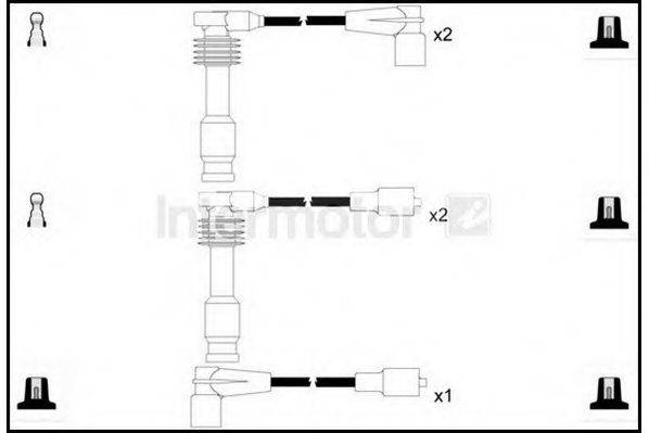 STANDARD 73866 Комплект дротів запалювання