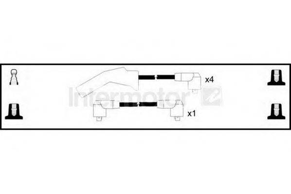 STANDARD 73869 Комплект дротів запалювання