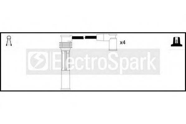 STANDARD OEK802 Комплект дротів запалювання