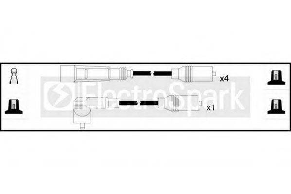 STANDARD OEK715 Комплект дротів запалювання