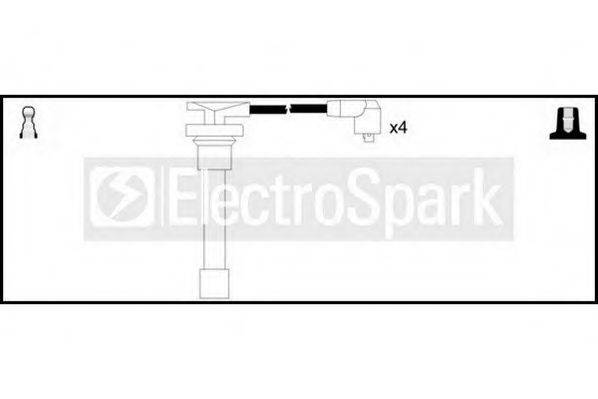 STANDARD OEK696 Комплект дротів запалювання