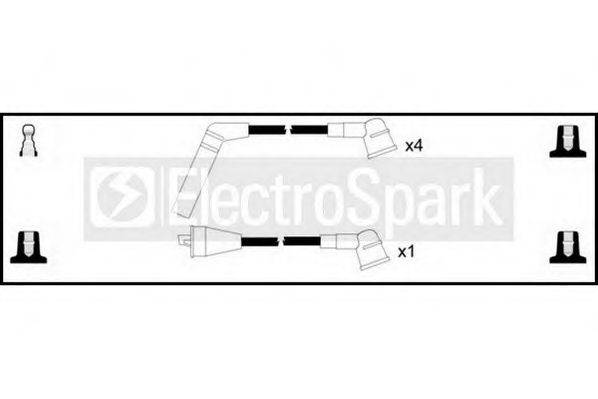 STANDARD OEK179 Комплект дротів запалювання