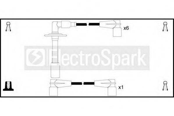 STANDARD OEK454 Комплект дротів запалювання