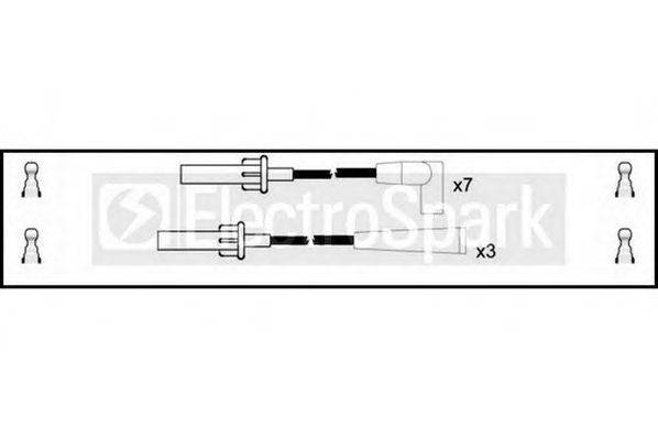 STANDARD OEK820 Комплект дротів запалювання