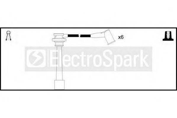 STANDARD OEK656 Комплект дротів запалювання