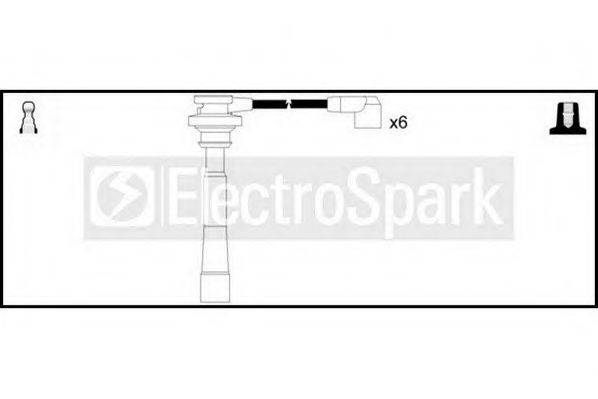 STANDARD OEK687 Комплект дротів запалювання