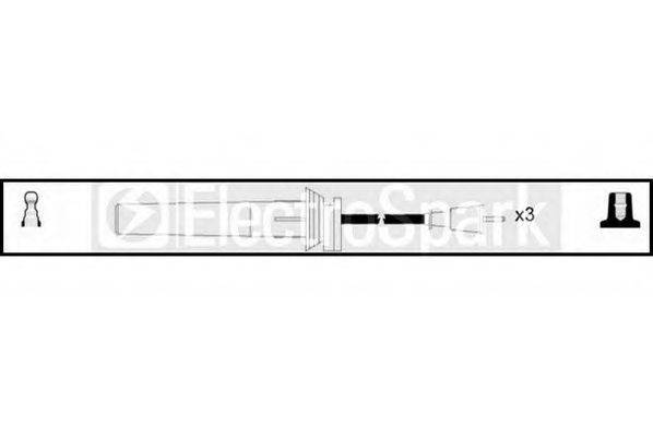 STANDARD OEK264 Комплект дротів запалювання