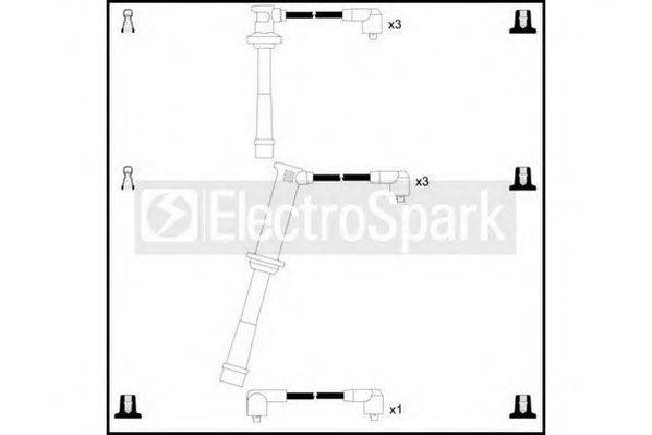 STANDARD OEK565 Комплект дротів запалювання